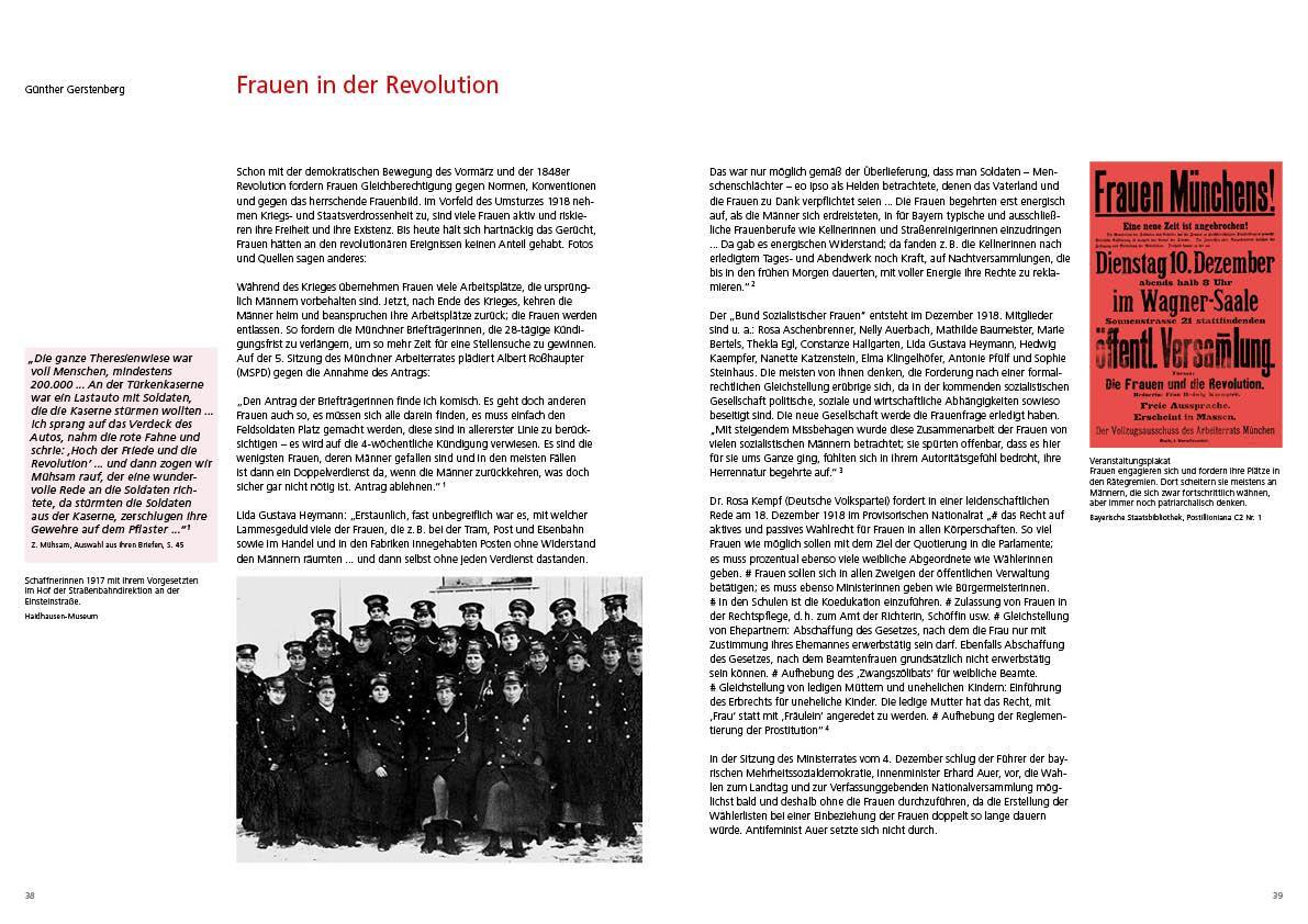 Bild: 9783943866773 | Revolution in München | Alltag und Erinnerung | Werder (u. a.) | Buch