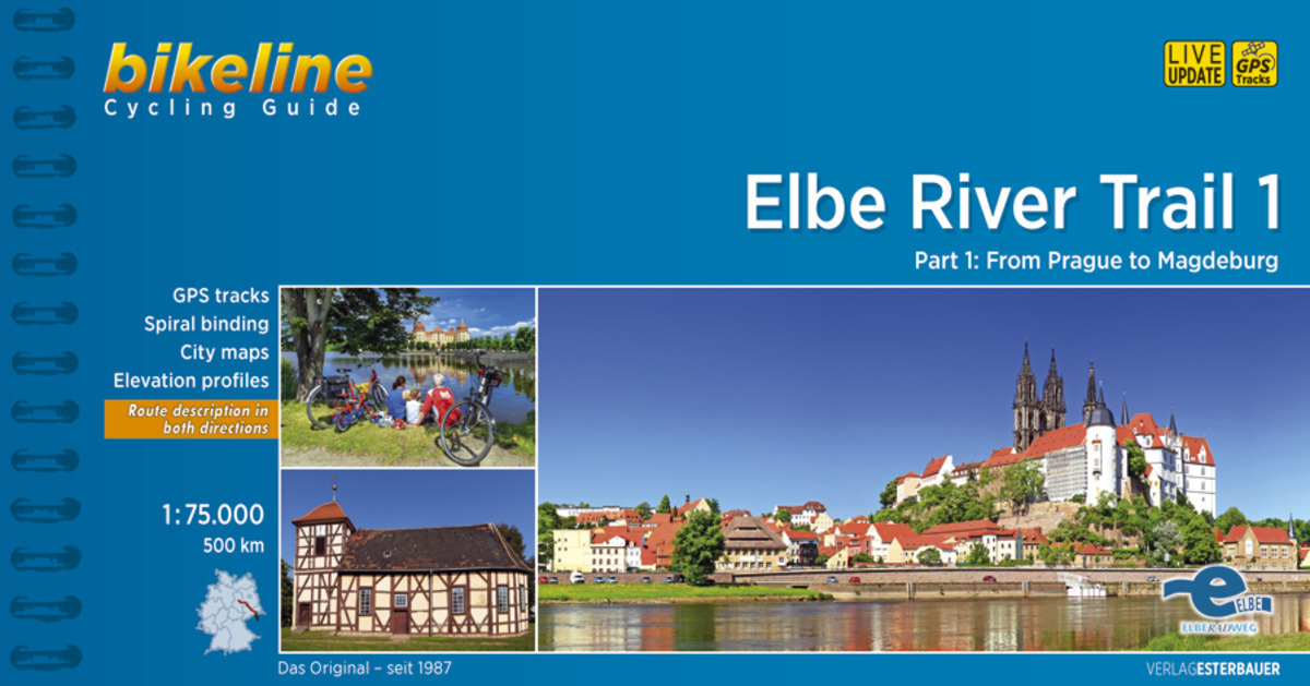 Cover: 9783850003315 | Bikeline Radtourenbuch Elbe River Trail. Pt.1 | Esterbauer Verlag