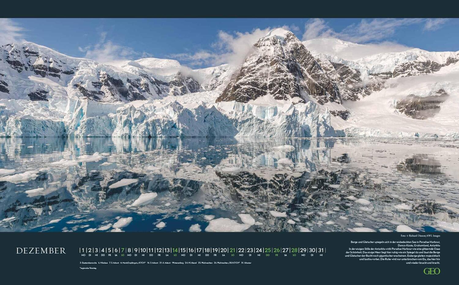 Bild: 4002725988720 | GEO Augenblicke in der Natur 2025 - Wand-Kalender - Reise-Kalender...