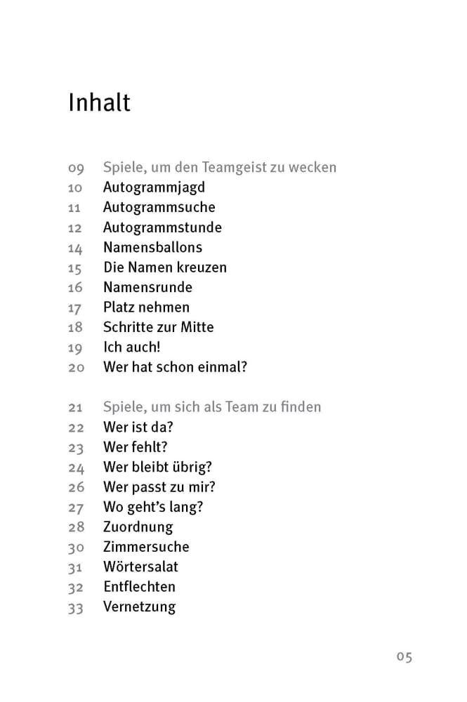 Bild: 9783769825091 | Die 50 besten Spiele für mehr Teamgeist. Für 8- bis 12-Jährige | Buch