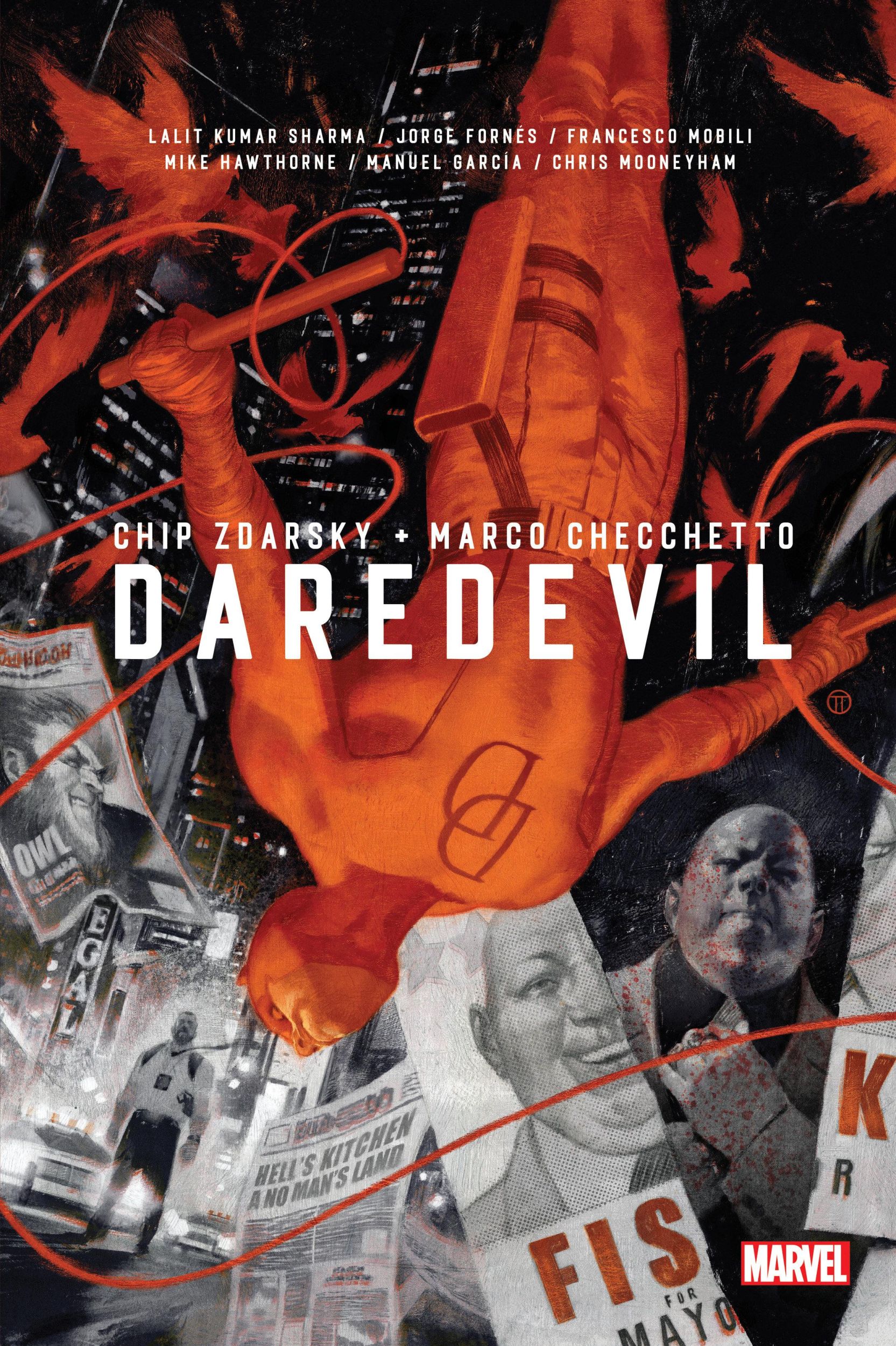 Cover: 9781302956219 | DAREDEVIL BY CHIP ZDARSKY OMNIBUS VOL. 1 TEDESCO COVER | Chip Zdarsky