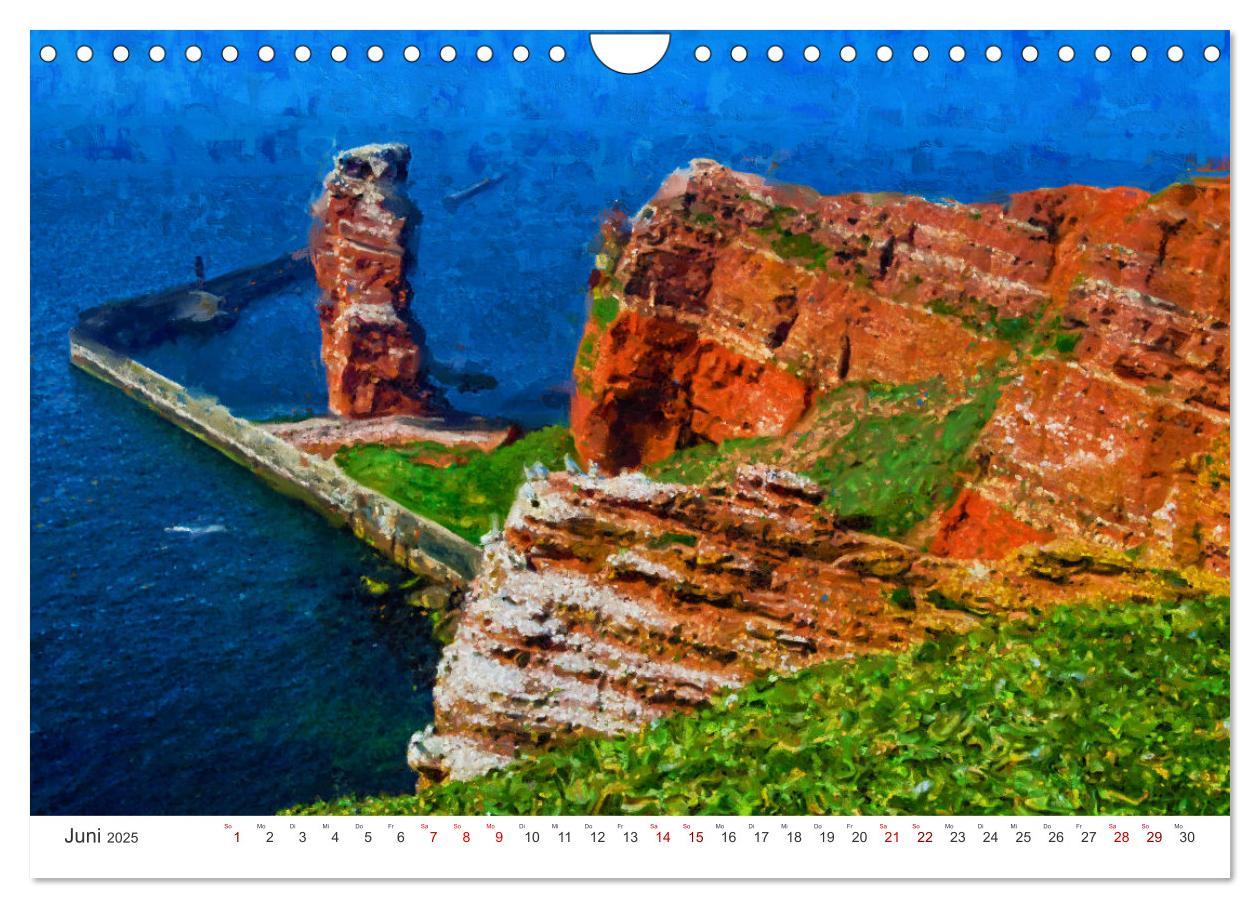 Bild: 9783383990533 | Nordseeinsel Helgoland - Ansichten der Insel in Acryl (Wandkalender...