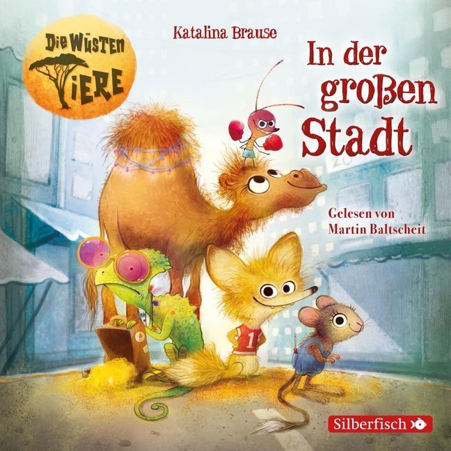 Cover: 9783867423809 | Die wüsten Tiere 1: In der großen Stadt, 2 Audio-CD | 2 CDs | Brause