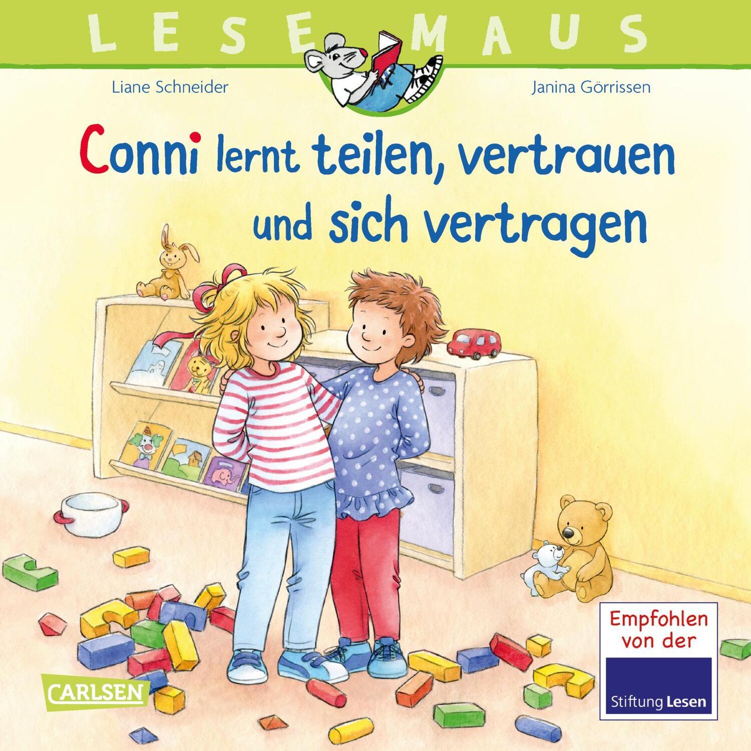 Cover: 9783551084590 | LESEMAUS 97: Conni lernt teilen, vertrauen und sich vertragen | Buch