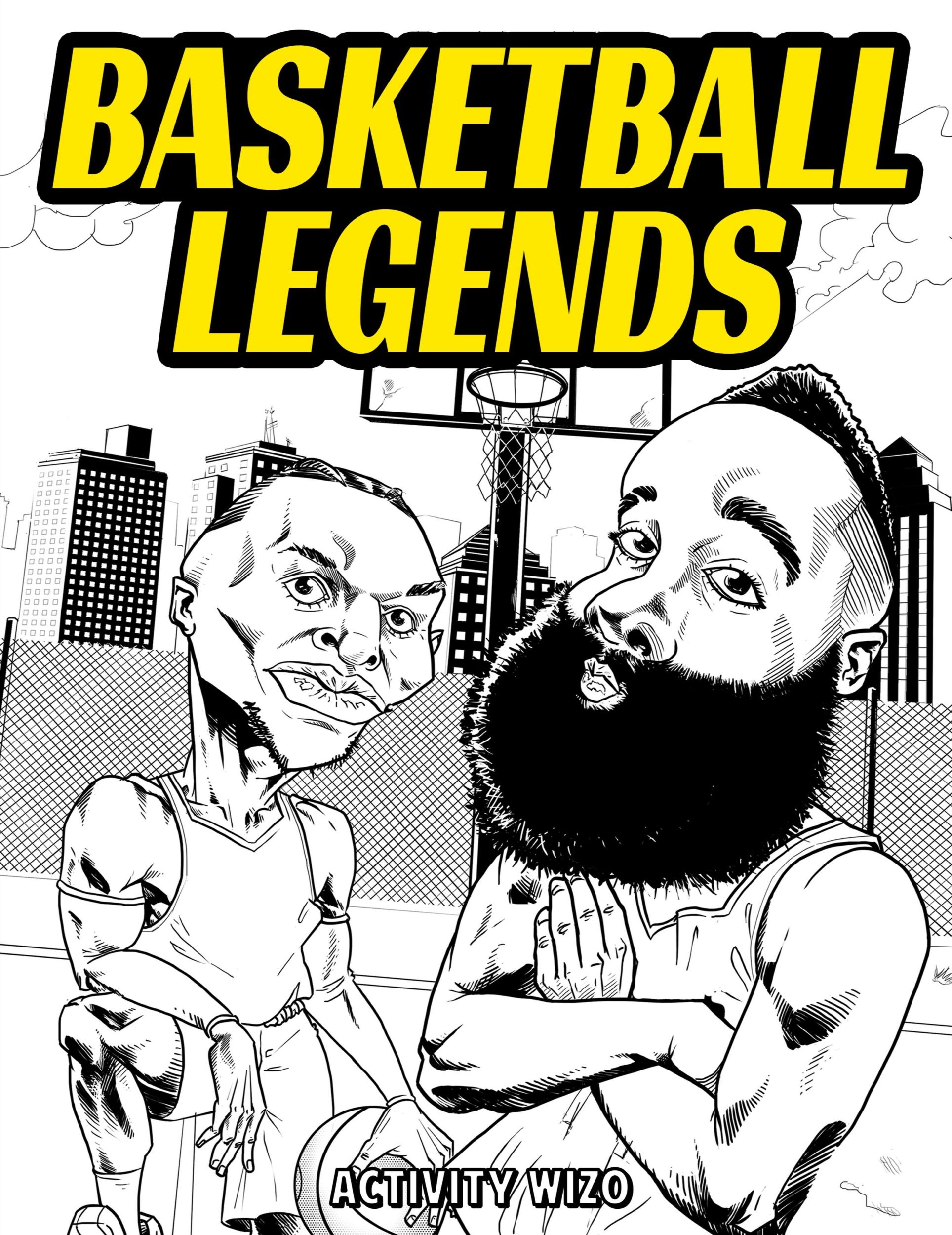 Cover: 9781951806248 | Basketball Legends | Activity Wizo | Taschenbuch | Englisch | 2020