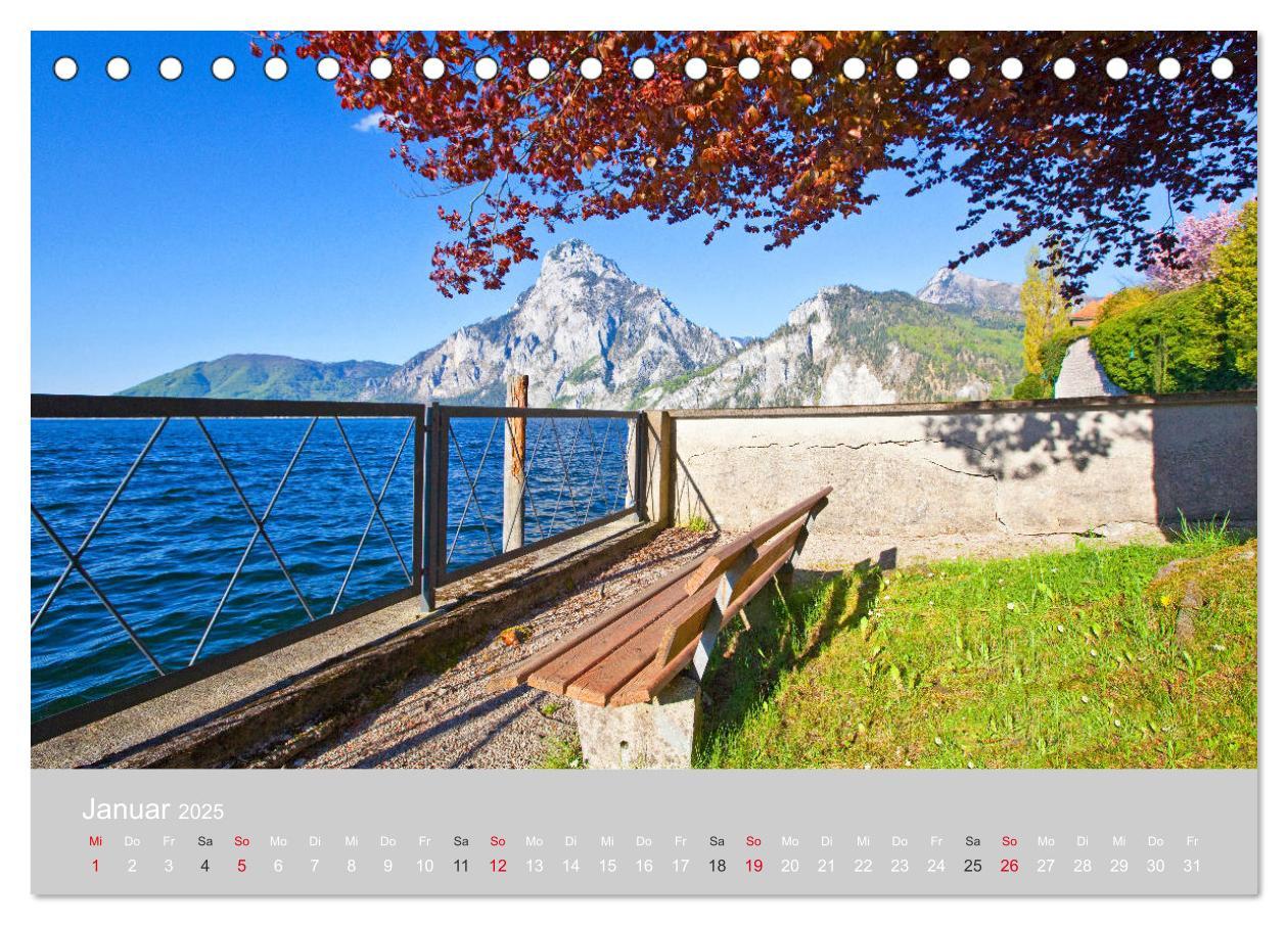 Bild: 9783435397907 | Am schönen Traunsee im Salzkammergut (Tischkalender 2025 DIN A5...