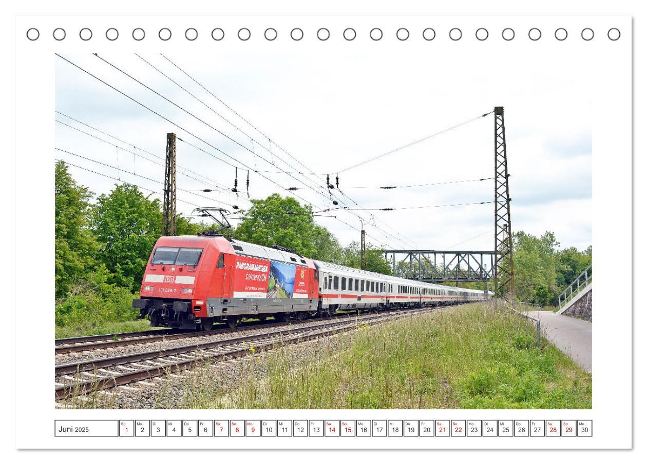 Bild: 9783457176689 | Die Baureihe 101 der Deutschen Bahn (Tischkalender 2025 DIN A5...