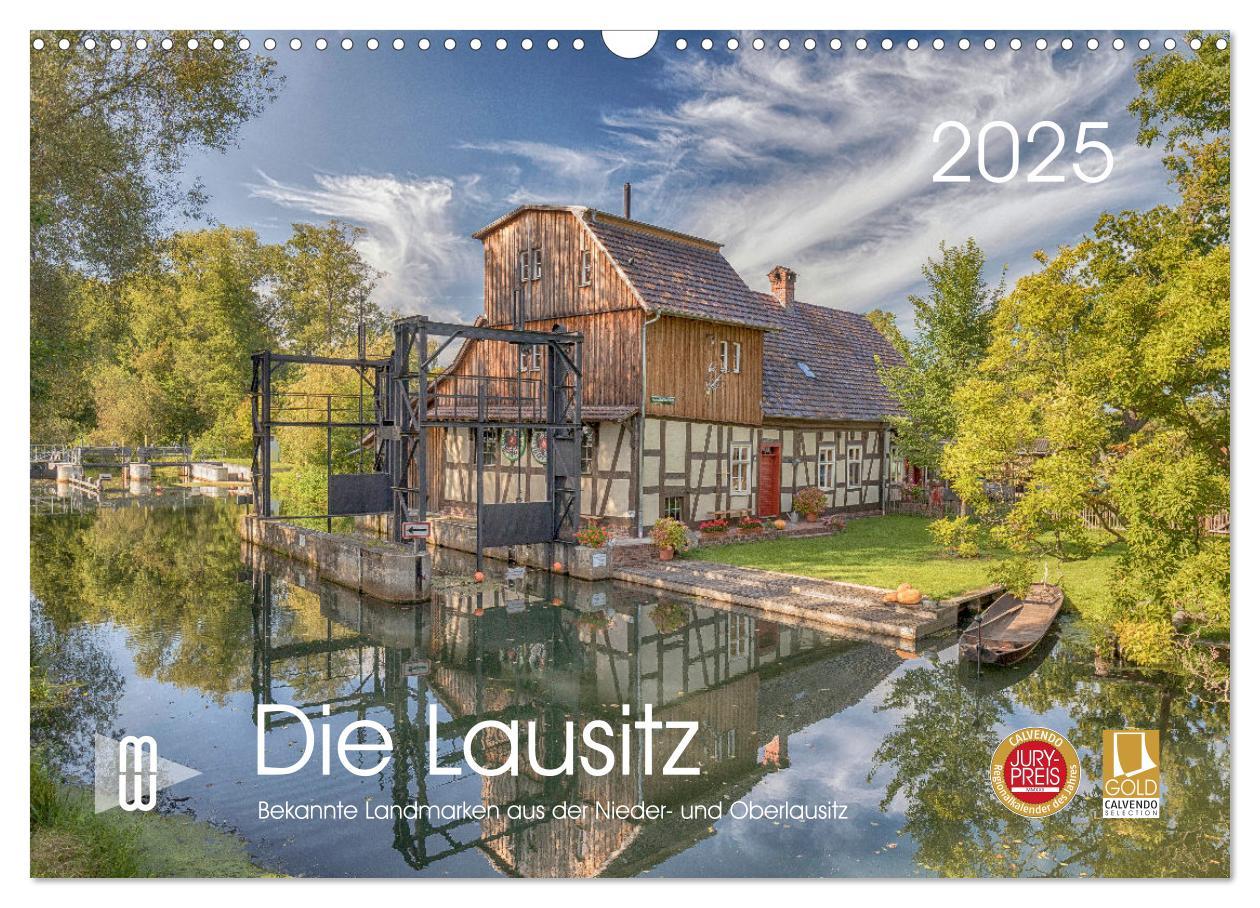 Cover: 9783383927515 | Die Lausitz - Landmarken der Nieder- und Oberlausitz (Wandkalender...