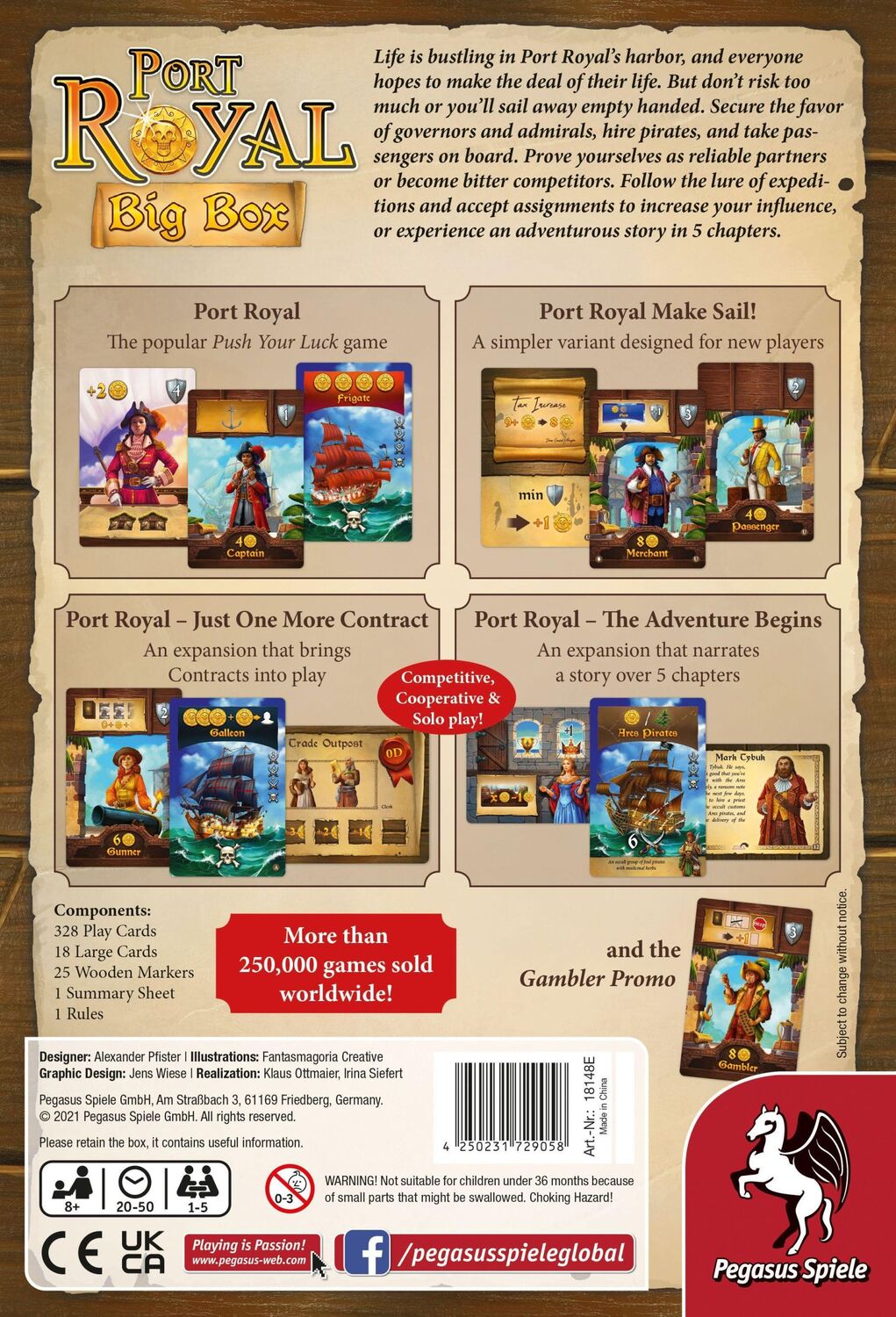 Bild: 4250231729058 | Port Royal Big Box (English Edition) | Spiel | 18148E | Englisch