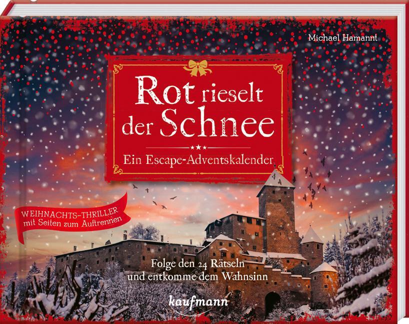 Cover: 9783780613868 | Rot rieselt der Schnee - Ein Escape-Adventskalender | Michael Hamannt