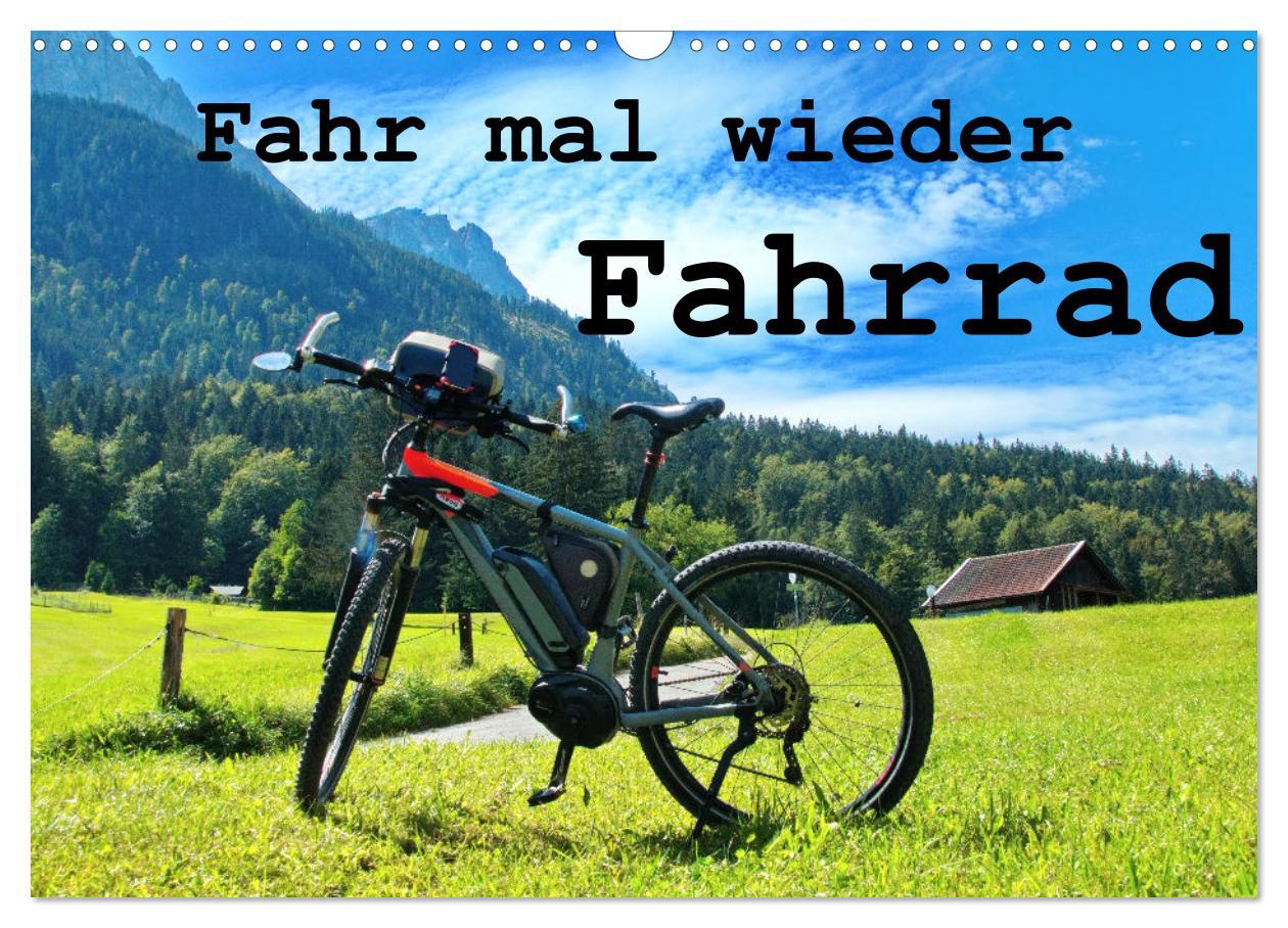 Cover: 9783383964220 | Fahr mal wieder Fahrrad (Wandkalender 2025 DIN A3 quer), CALVENDO...