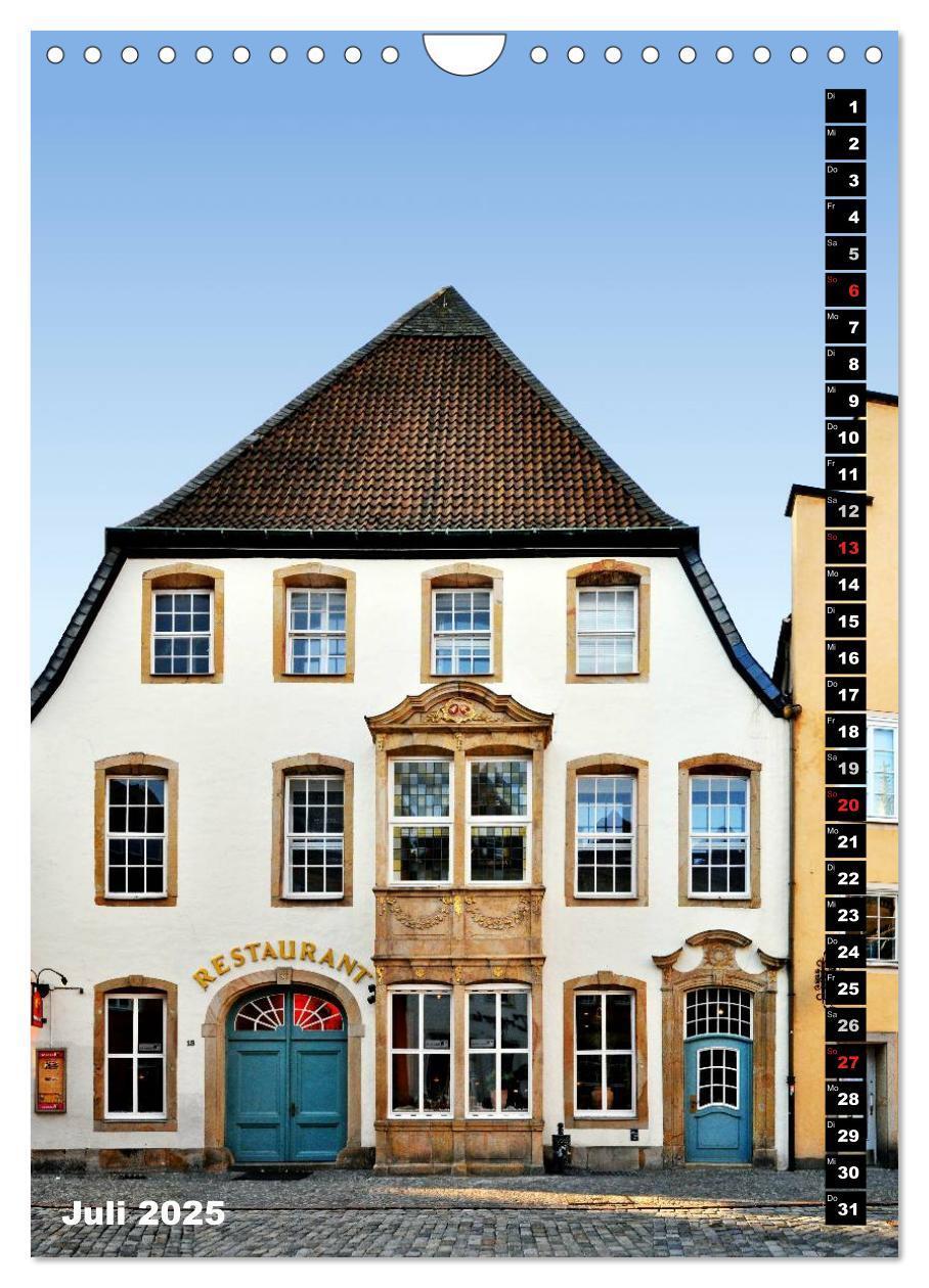 Bild: 9783457064122 | Osnabrück Fassade (Wandkalender 2025 DIN A4 hoch), CALVENDO...