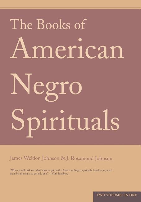 Cover: 9780306812026 | The Books of American Negro Spirituals | James Weldon Johnson (u. a.)