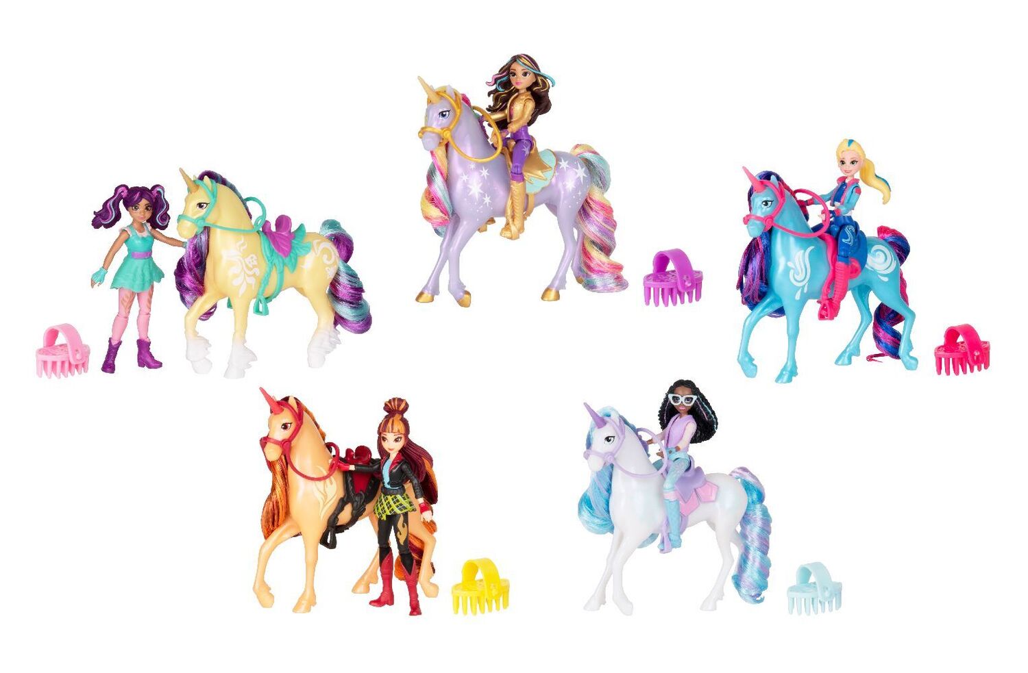 Bild: 778988461969 | UCA Small Doll &amp; Unicorn Lyla &amp; Glacier | Stück | In Karton | 46196