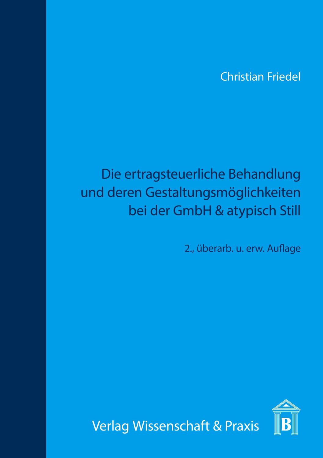 Cover: 9783896736482 | Die ertragsteuerliche Behandlung und deren Gestaltungsmöglichkeiten...