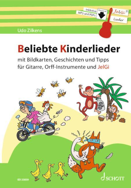 Cover: 9790001220026 | Beliebte Kinderlieder | Udo Zilkens | Broschüre | Mini-Musicals | 2024