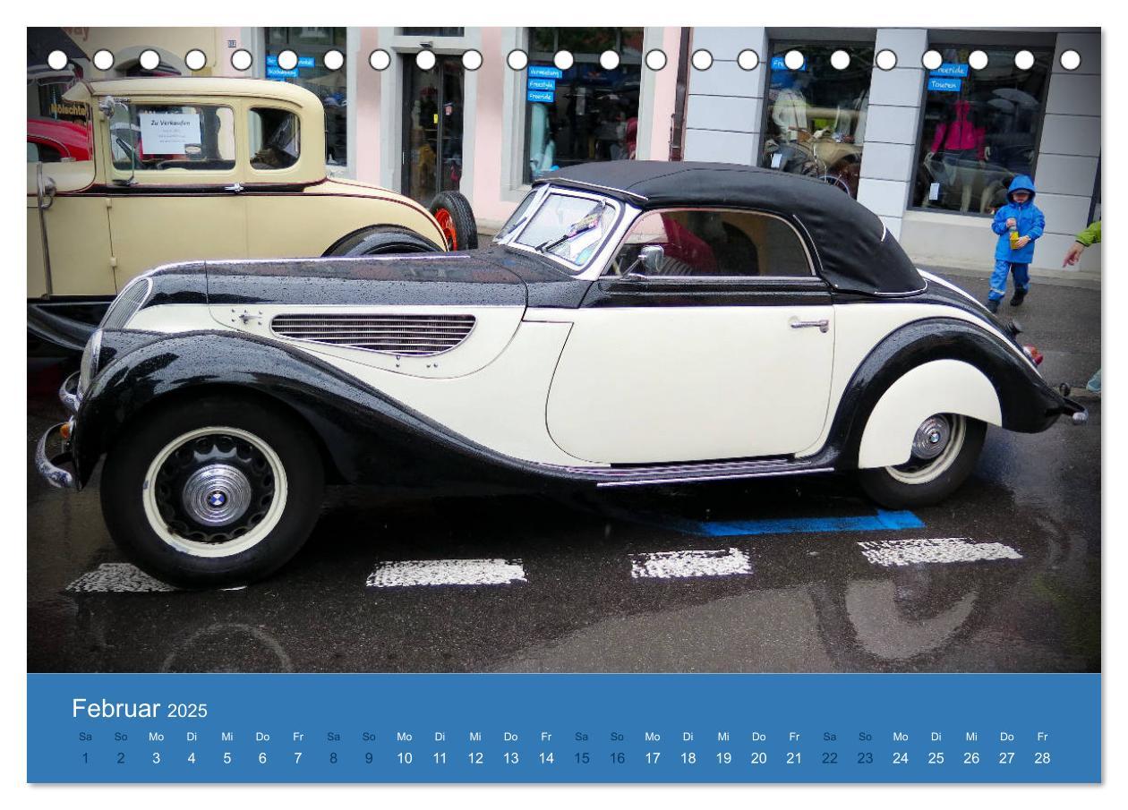 Bild: 9783435129034 | BMW Classics (Tischkalender 2025 DIN A5 quer), CALVENDO Monatskalender