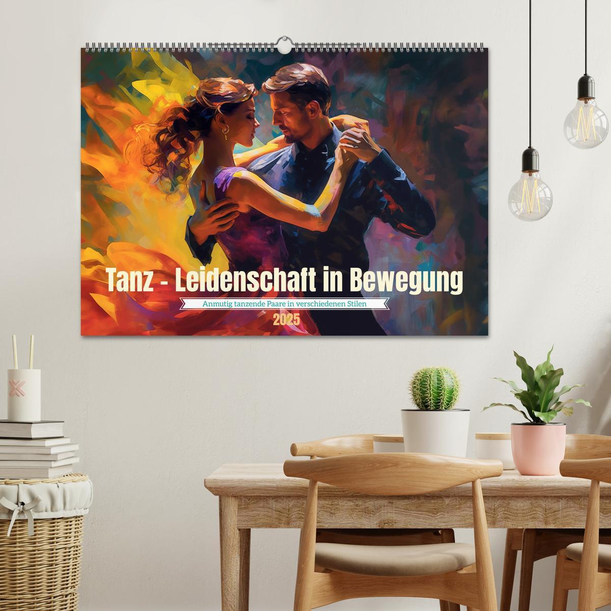 Bild: 9783383894015 | Tanz Leidenschaft in Bewegung (Wandkalender 2025 DIN A2 quer),...