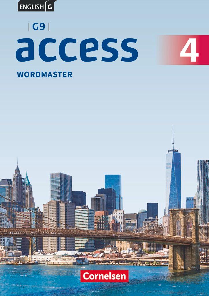 Cover: 9783060364541 | English G Access - G9 - Band 4: 8. Schuljahr - Wordmaster mit Lösungen