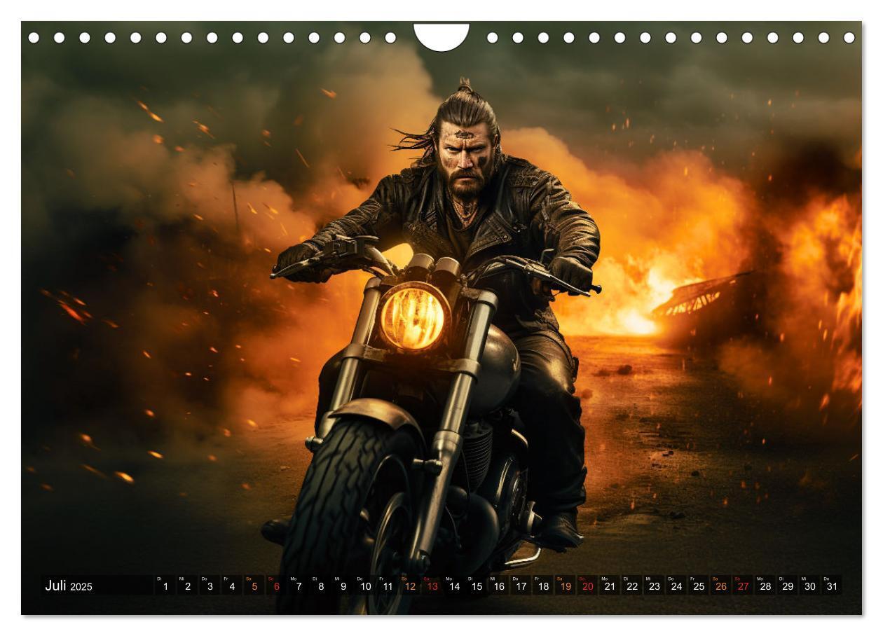 Bild: 9783383859052 | Ride to Valhalla (Wandkalender 2025 DIN A4 quer), CALVENDO...