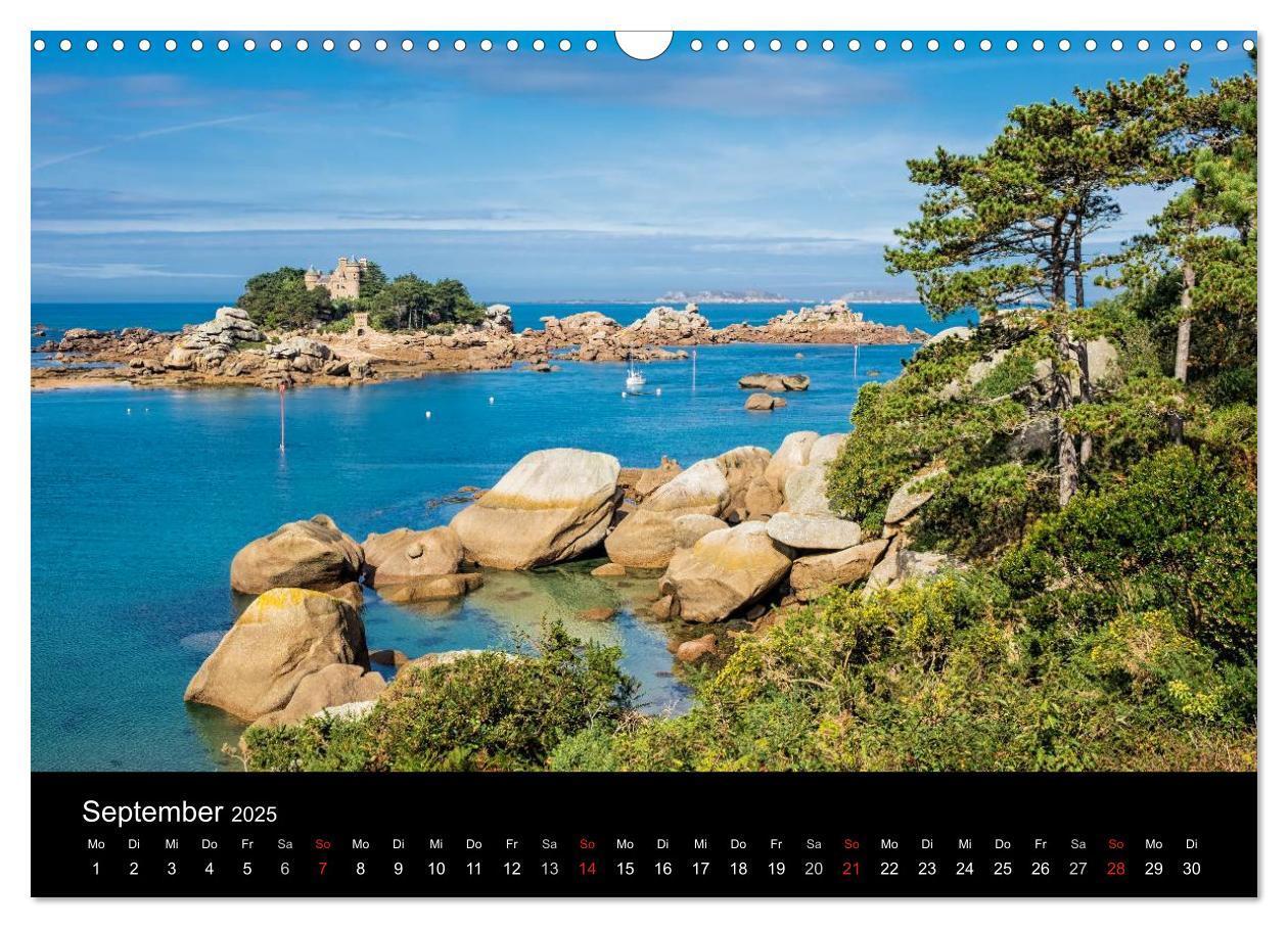 Bild: 9783435653751 | Unterwegs in der Bretagne (Wandkalender 2025 DIN A3 quer), CALVENDO...