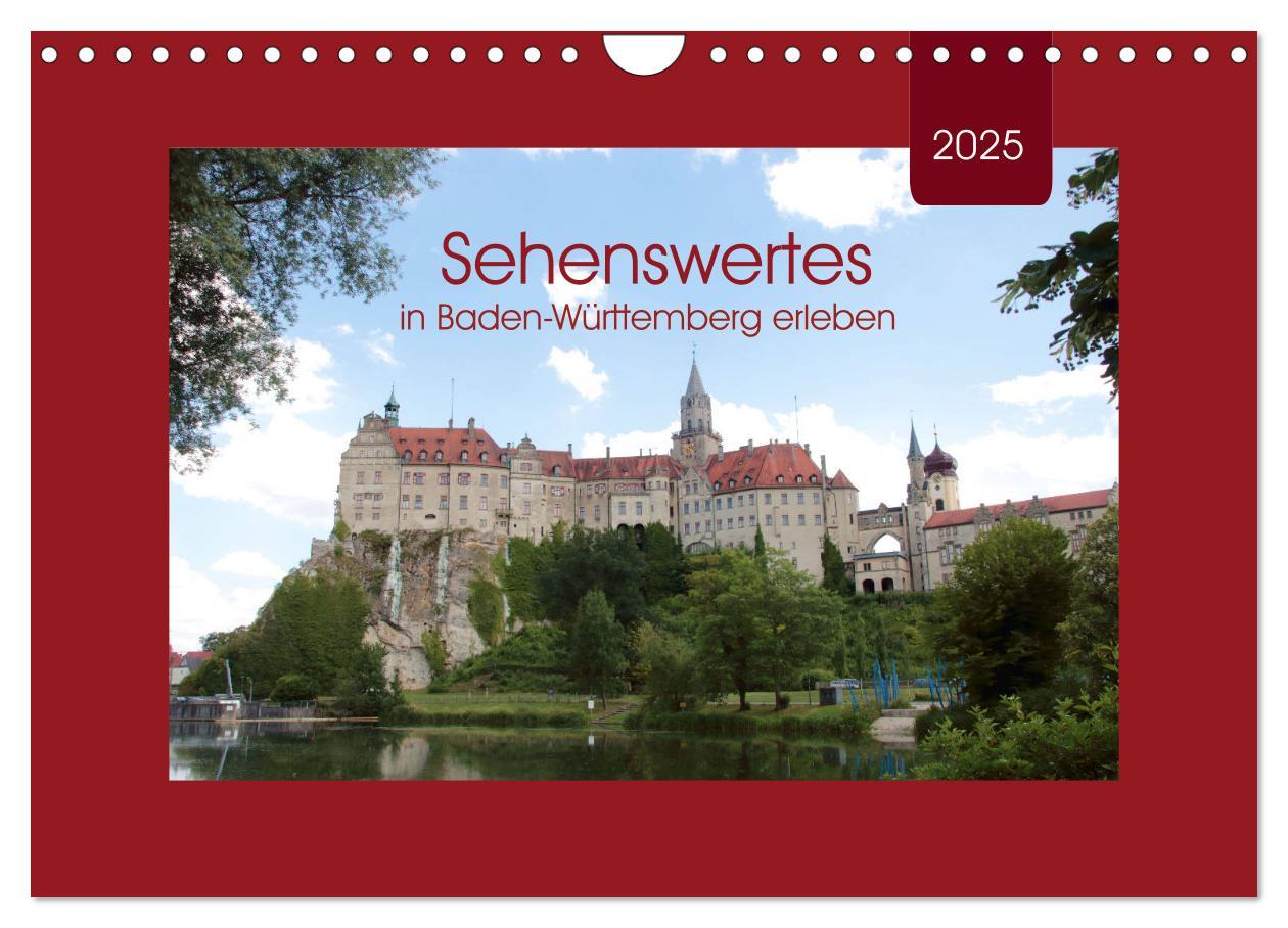 Cover: 9783435285419 | Sehenswertes in Baden-Württemberg erleben (Wandkalender 2025 DIN A4...