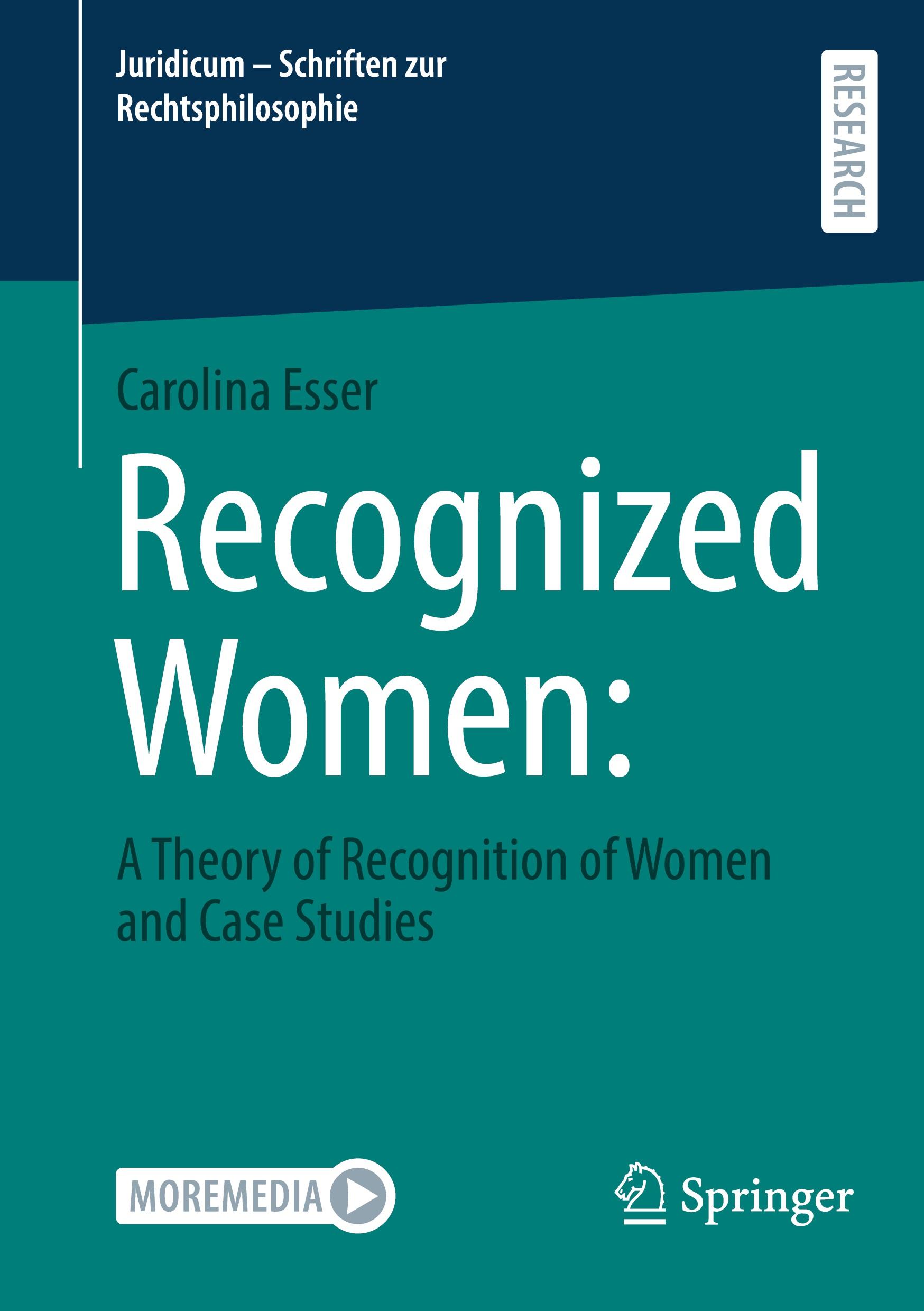 Cover: 9783658468484 | Recognized Women: | a theory of recognition of women and case studies