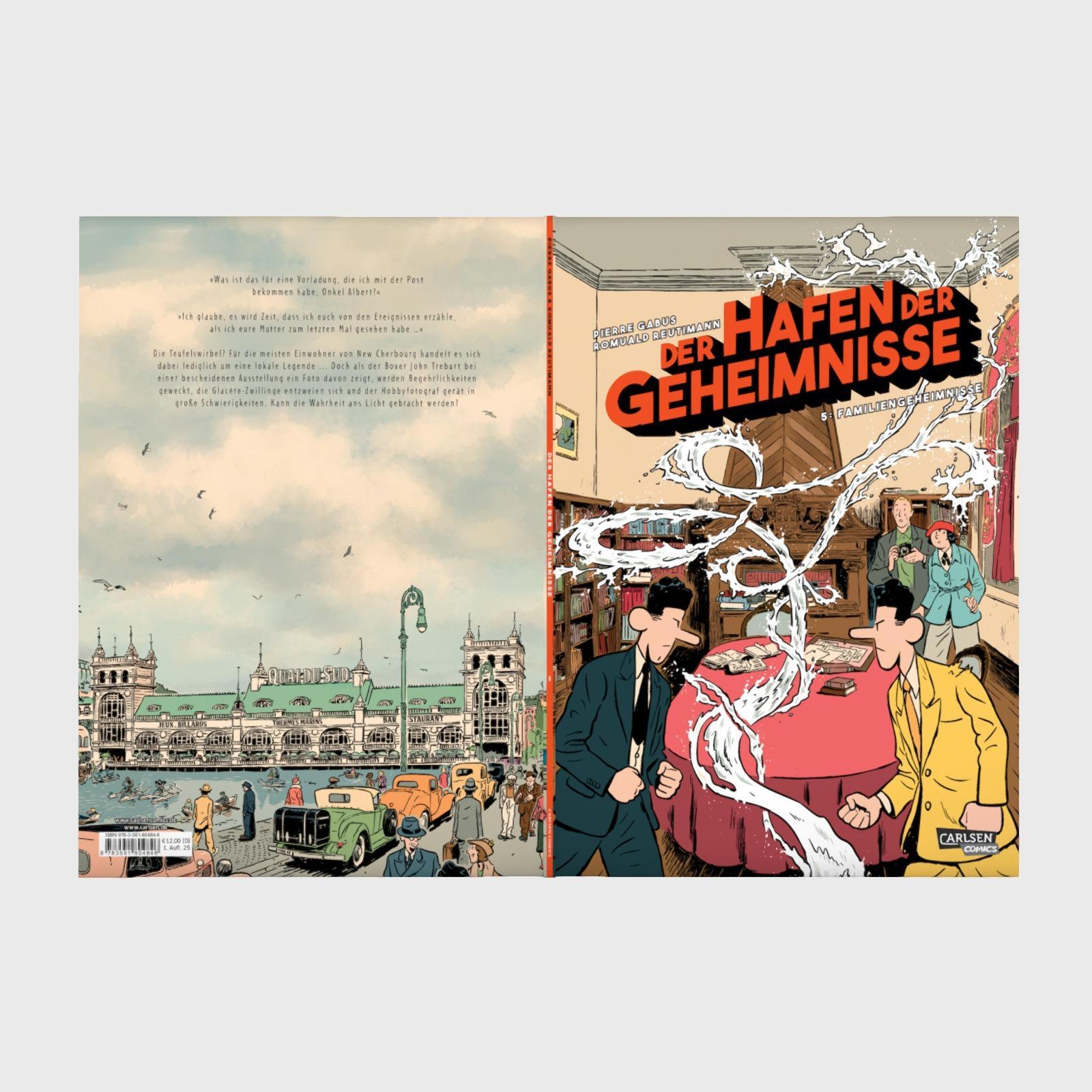 Bild: 9783551804846 | Der Hafen der Geheimnisse 5: Familiengeheimnisse | Pierre Gabus | Buch