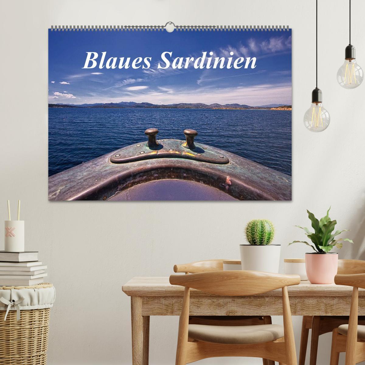 Bild: 9783435730742 | Blaues Sardinien (Wandkalender 2025 DIN A2 quer), CALVENDO...