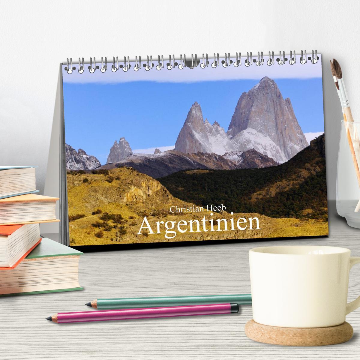 Bild: 9783435679492 | Argentinien Christian Heeb (Tischkalender 2025 DIN A5 quer),...