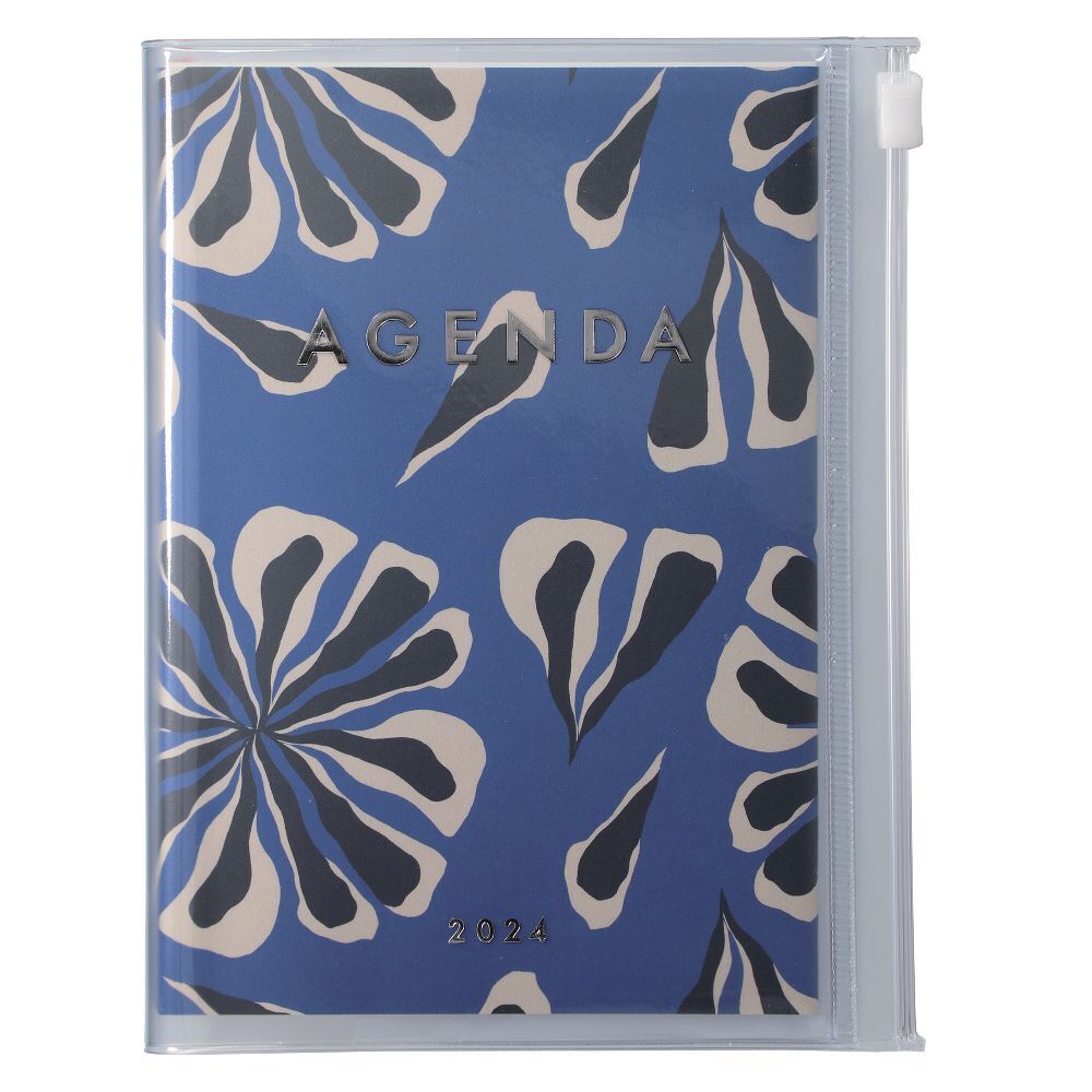 Cover: 4550045106947 | MARK'S 2023/2024 Taschenkalender A6 vertikal, Abstract, Blue | 2024