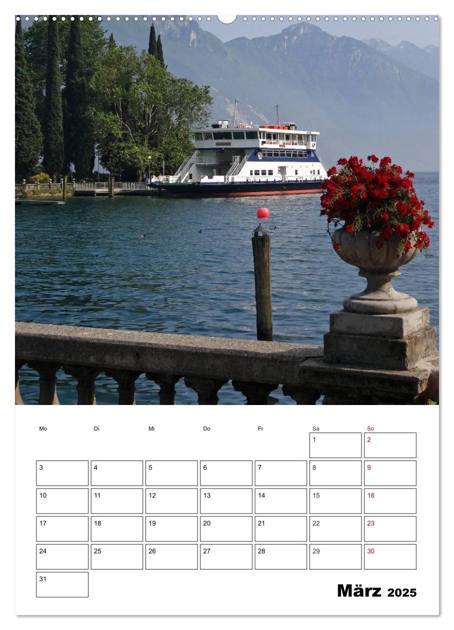 Bild: 9783457016039 | Am Gardasee (Wandkalender 2025 DIN A2 hoch), CALVENDO Monatskalender