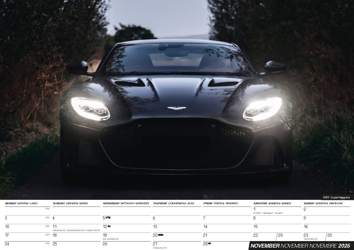 Bild: 9798893610628 | Aston Martin Kalender 2025 | Kalender | 14 S. | Deutsch | 2025