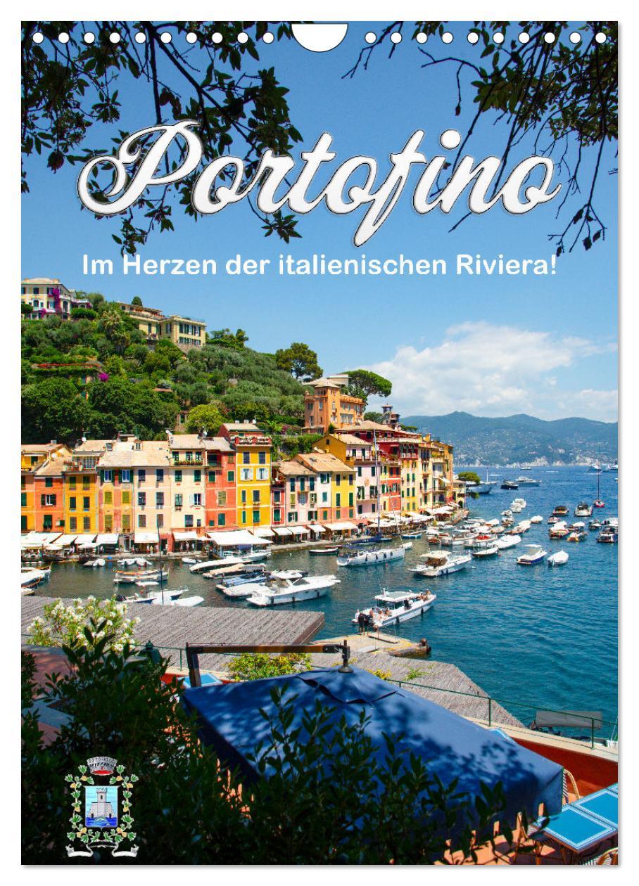 Cover: 9783435856954 | Portofino - Im Herzen der italienischen Riviera!! (Wandkalender...