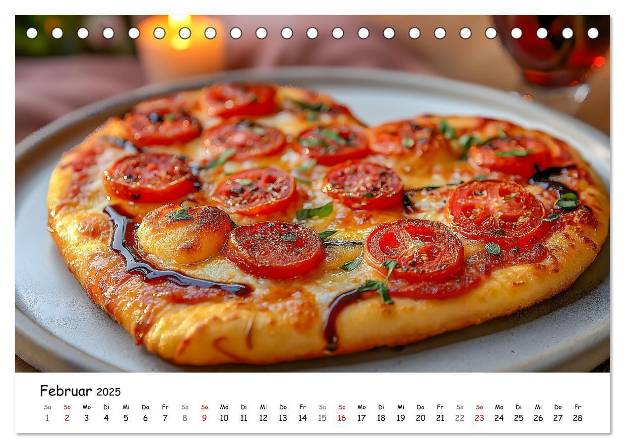 Bild: 9783457215838 | Pizza geht immer - Zu jeder Jahreszeit (Tischkalender 2025 DIN A5...