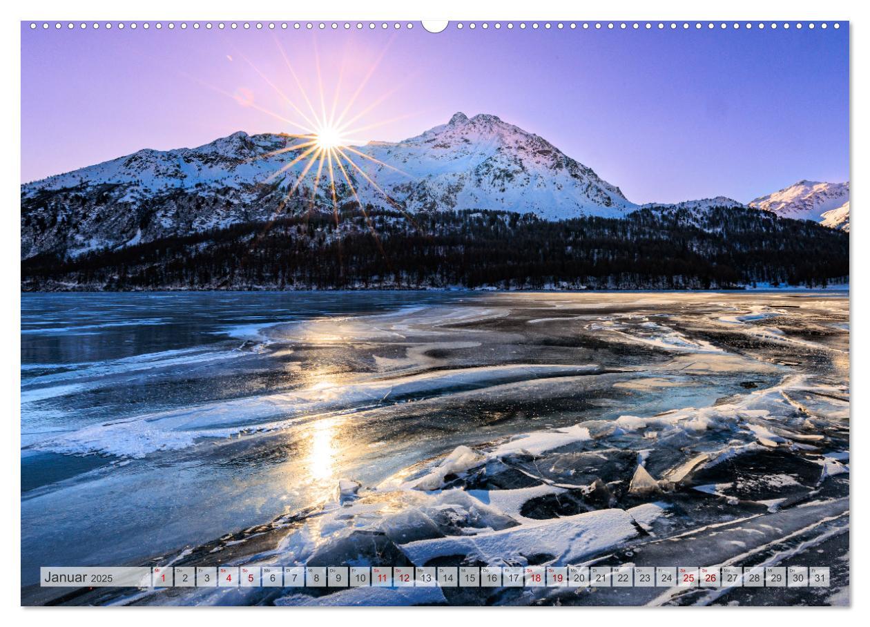 Bild: 9783383912238 | Silsersee Engadin (Wandkalender 2025 DIN A2 quer), CALVENDO...