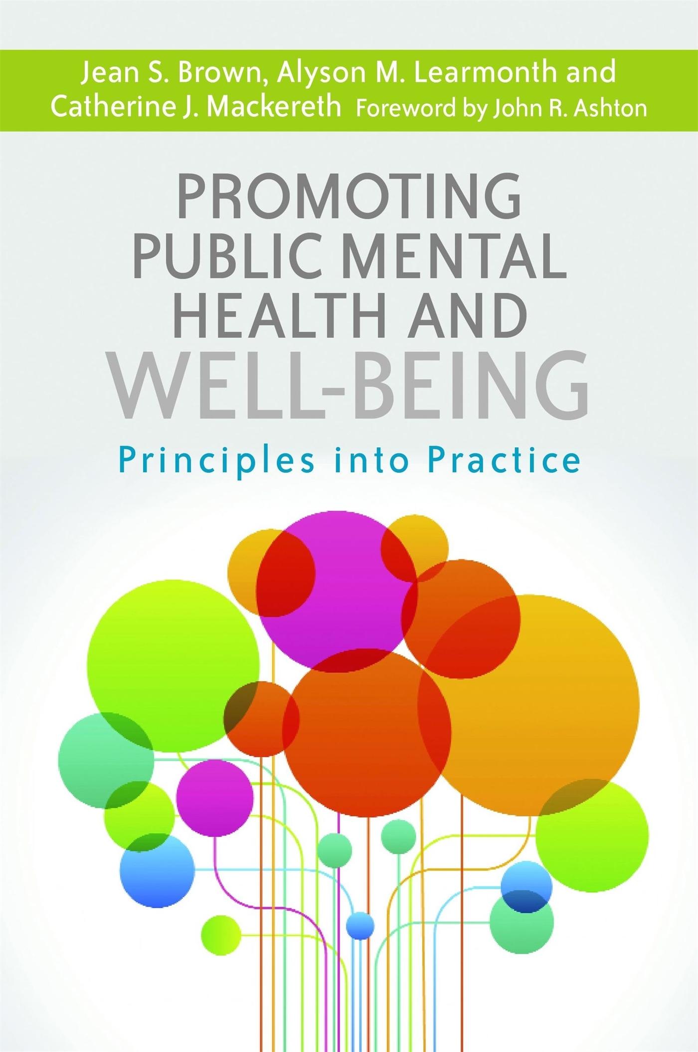 Cover: 9781849055673 | Promoting Public Mental Health and Well-being | Learmonth (u. a.)