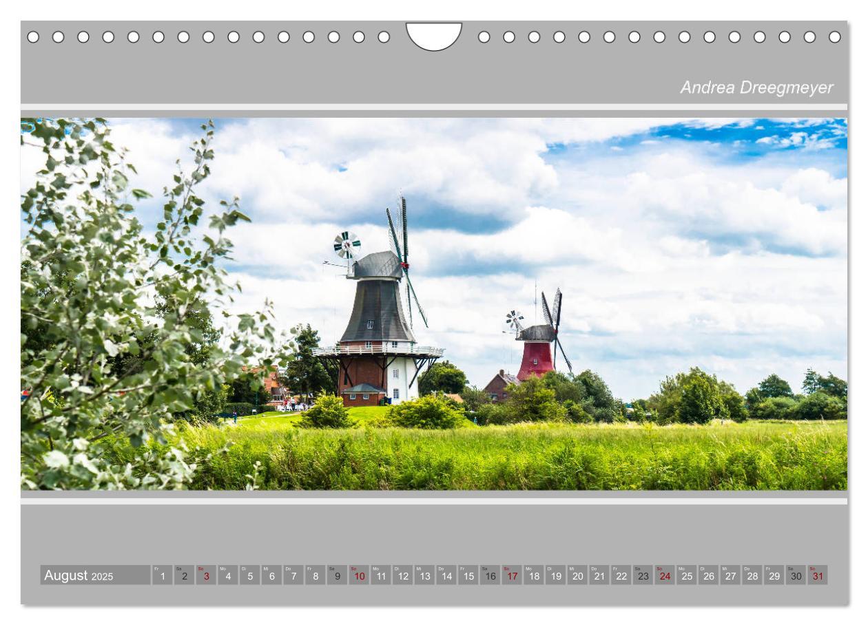 Bild: 9783435417568 | Greetsiel-Panorama (Wandkalender 2025 DIN A4 quer), CALVENDO...