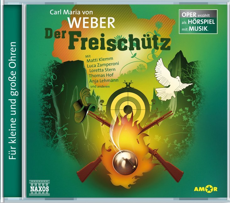 Cover: 9783944063140 | Der Freischütz, Audio-CD | Oper erzählt als Hörspiel mit Musik | Weber