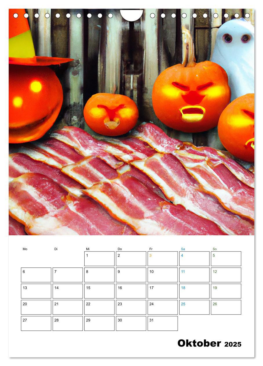 Bild: 9783435886111 | Bacon Kalender - Wir lieben Bacon (Wandkalender 2025 DIN A4 hoch),...