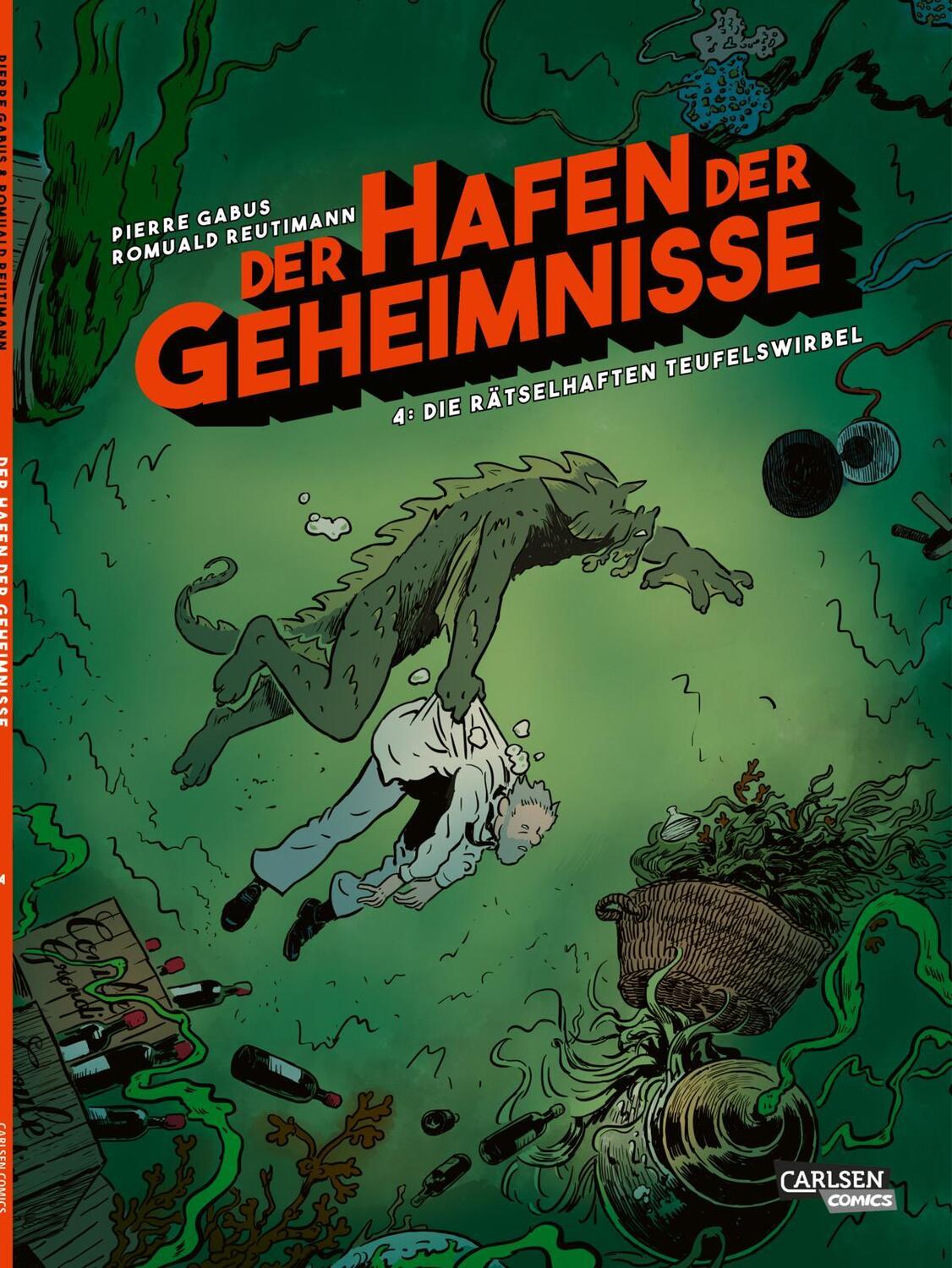 Cover: 9783551023988 | Der Hafen der Geheimnisse 4: Die rätselhaften Teufelswirbel | Gabus