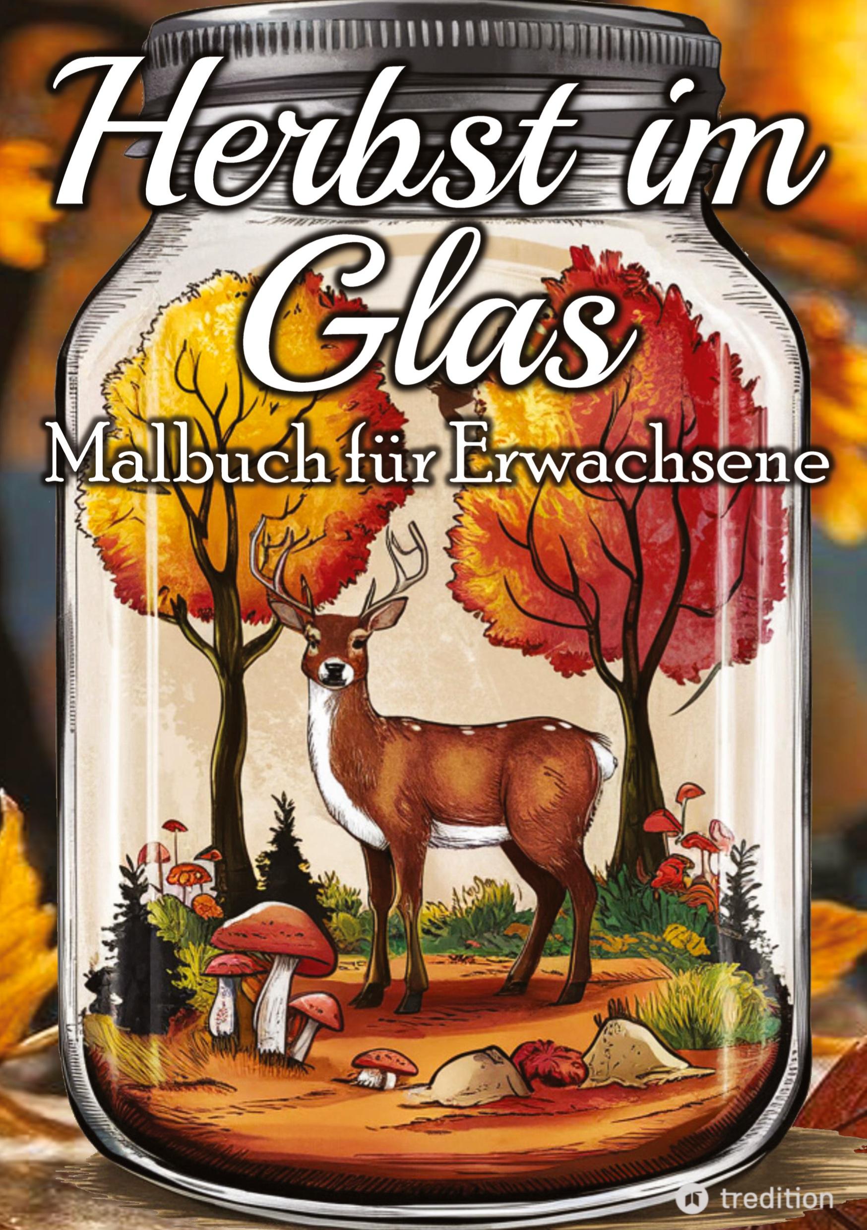 Cover: 9783384372857 | Herbst Malbuch für Erwachsene - Miniaturwelten Pocket World...