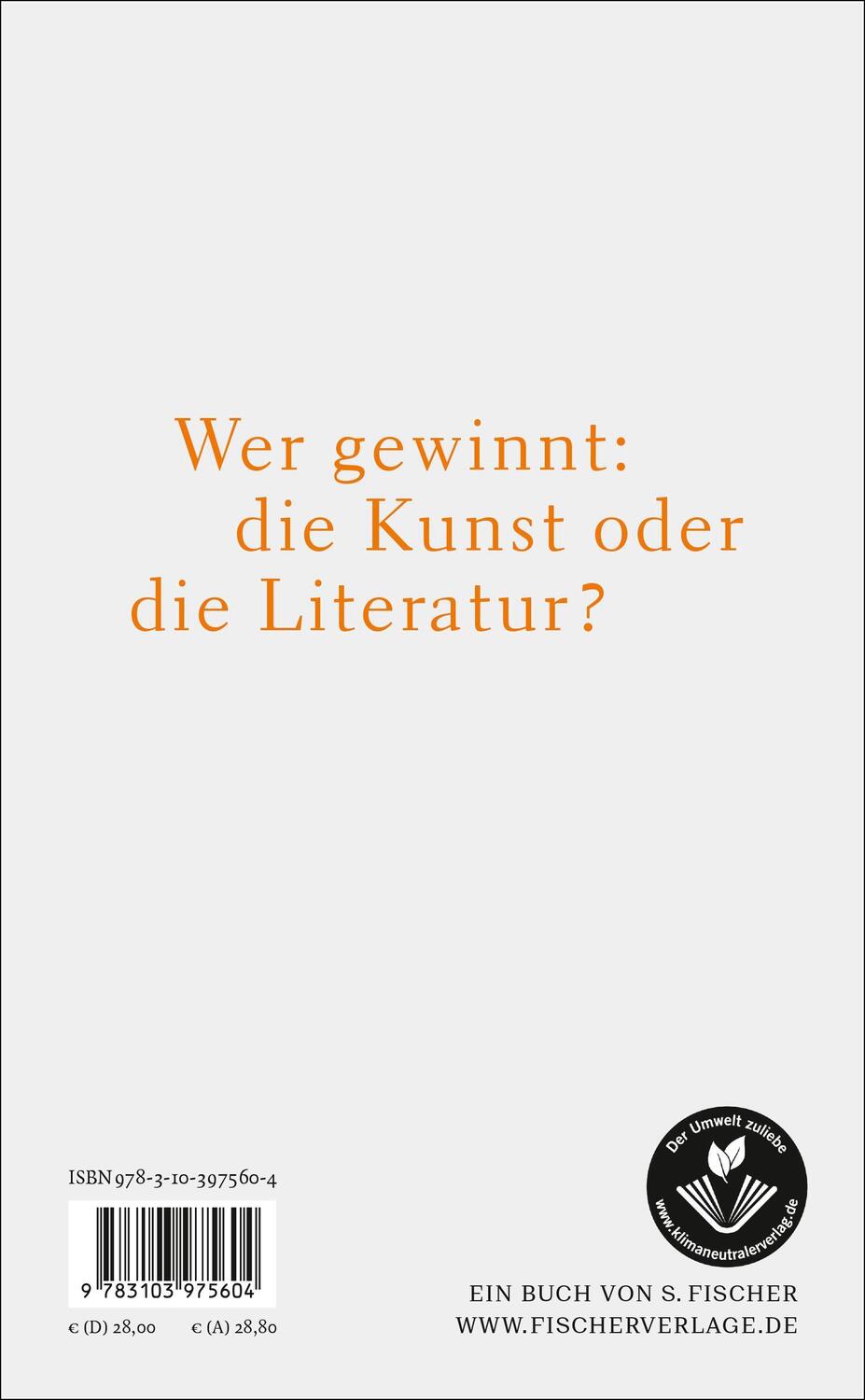 Rückseite: 9783103975604 | Der absolute Feind | Roman | Ernst-Wilhelm Händler | Buch | 416 S.