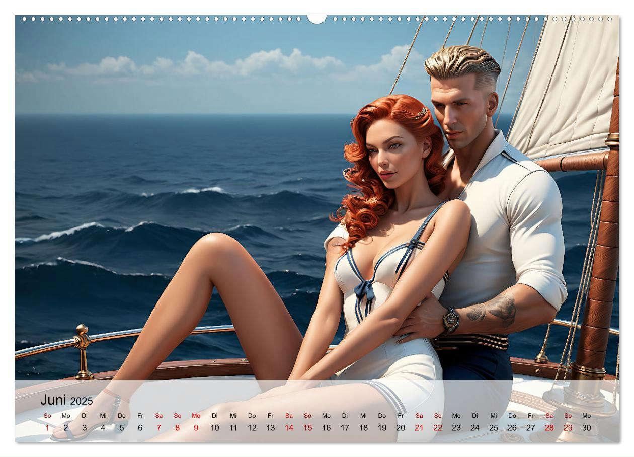 Bild: 9783383804670 | Maritime Leidenschaft - Sonne, Meer und heiße Flirts (Wandkalender...