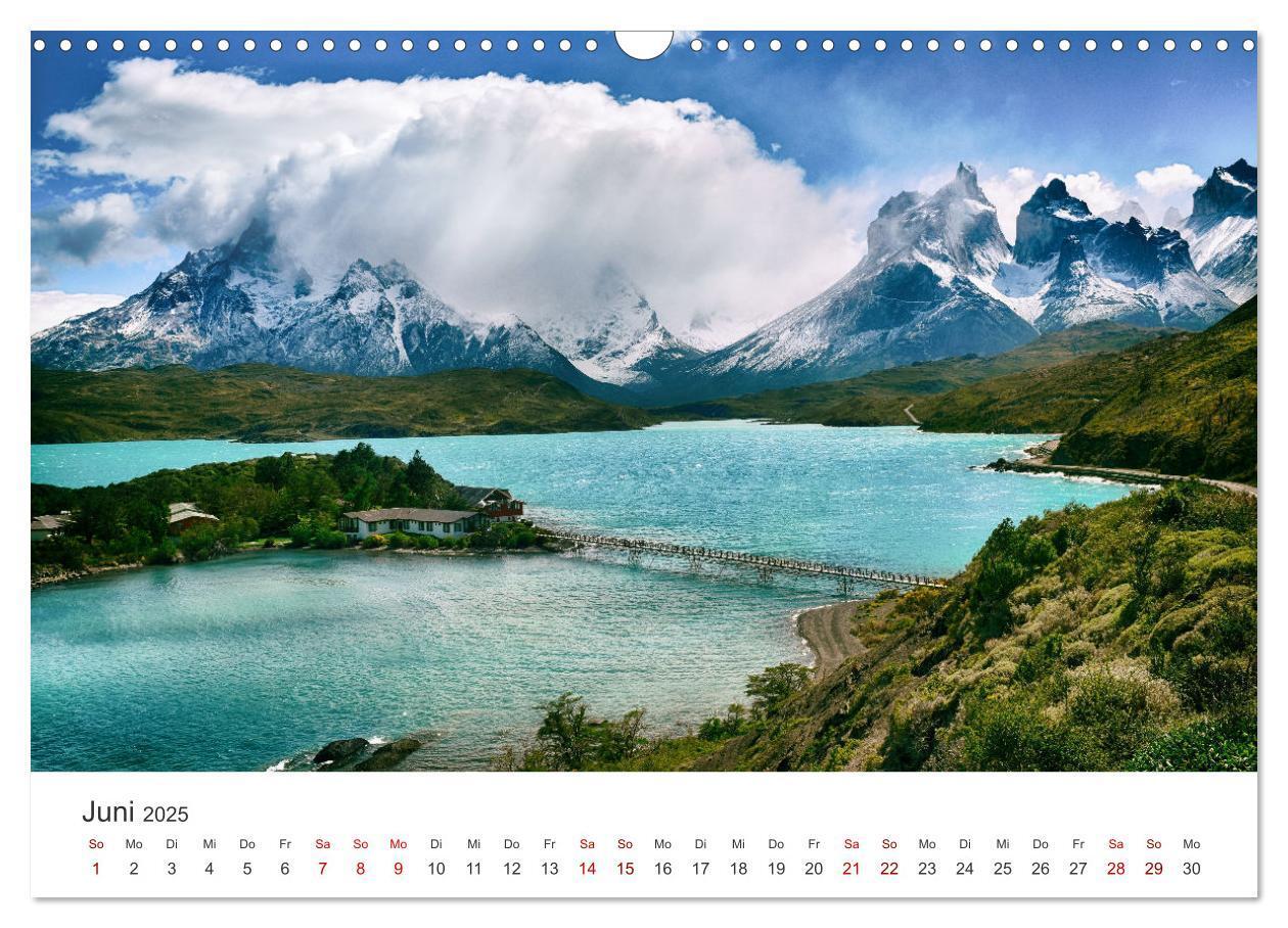 Bild: 9783435004584 | Chile - Das langgestreckte Land. (Wandkalender 2025 DIN A3 quer),...