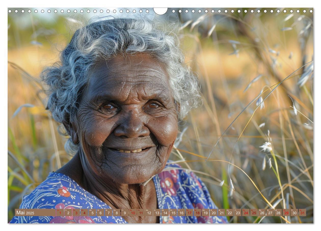 Bild: 9783383819155 | Aborigines - Farben des Outback (Wandkalender 2025 DIN A3 quer),...