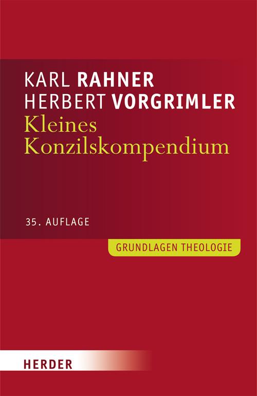 Cover: 9783451299919 | Kleines Konzilskompendium | Karl Rahner (u. a.) | Taschenbuch | 775 S.