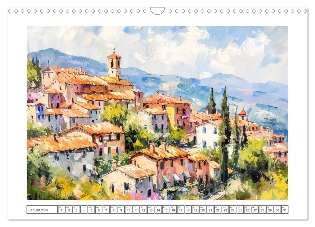 Bild: 9783383809699 | Mediterrane Landschaften (Wandkalender 2025 DIN A3 quer), CALVENDO...