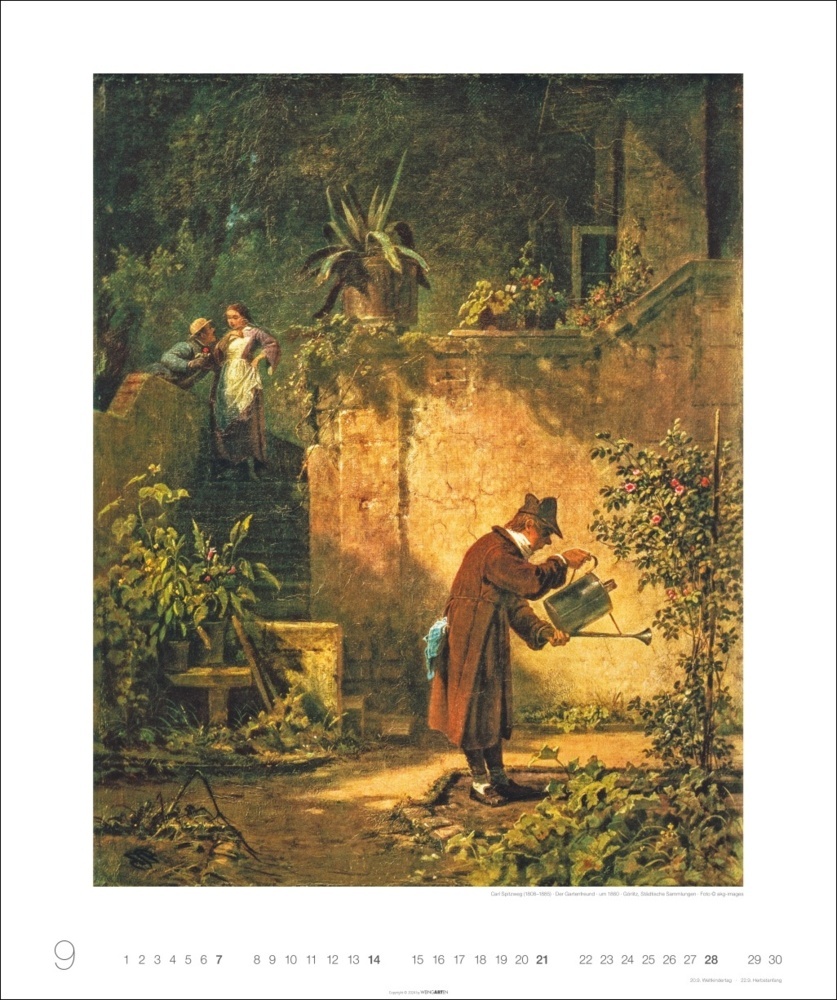 Bild: 9783839900802 | Carl Spitzweg Edition Kalender 2025 | Carl Spitzweg | Kalender | 14 S.