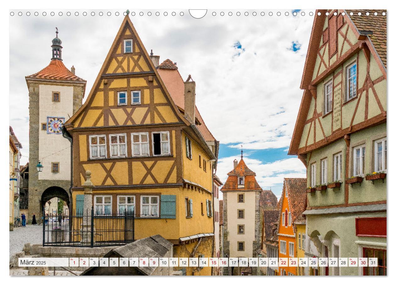 Bild: 9783383988066 | Ein Spaziergang durch Rothenburg ob der Tauber (Wandkalender 2025...